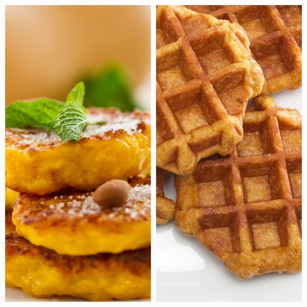 Obuolių-morkų blynai