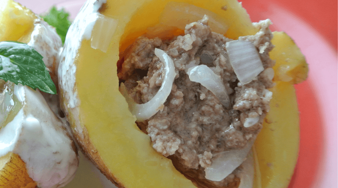 Bulvės įdarytos faršu