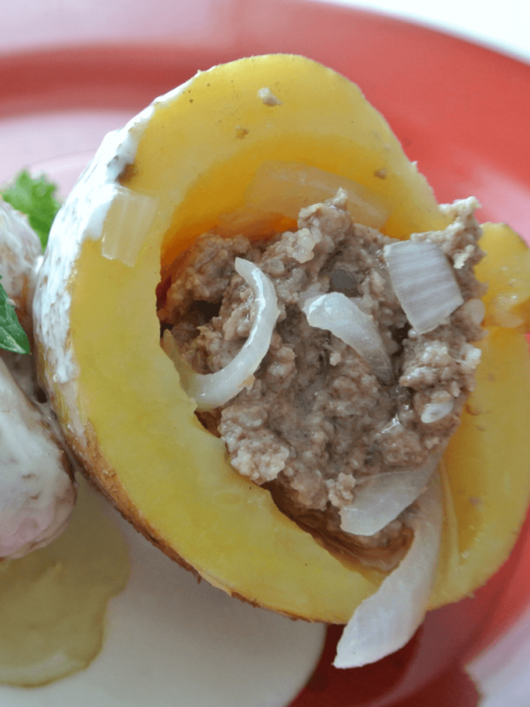 Bulvės įdarytos faršu