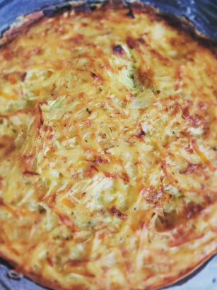 Cukiniju ir bulviu apkepas